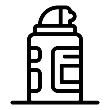 Traş köpüğü ikonu, tıraş köpüğü uygulamasını temsil eder, pürüzsüz ve rahat bir tıraş için gereklidir.