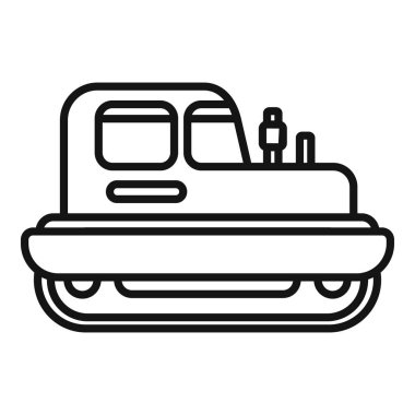 İleriye doğru giden basit bir buldozer çizimi. İnşaat ve ağır makineleri temsil etmek için mükemmel.