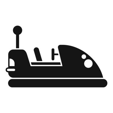 Çarpışan bir arabanın siyah silueti, yolcuların binmeye başlamasını bekliyor.