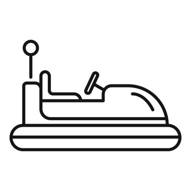 Çarpışan araba elektrik çekim simgesi, özet biçimi beyaz arkaplanda izole