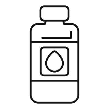 Bu mürekkep şişesi simgesi baskı, yaratıcılık ve grafik tasarım gibi kavramları temsil eder.