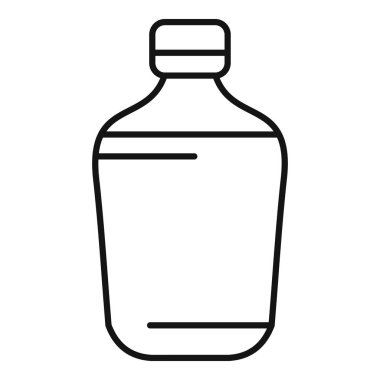 Susuzluğu ve sürdürülebilirliği destekleyen yeniden kullanılabilir bir su şişesinin basit tasarımı