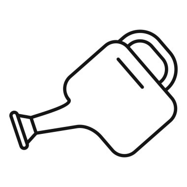 Bahçe işleri ve bitki bakımıyla ilgili projeler için ideal olan bir sulama kutusunun basit ve minimal temsiliyeti