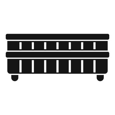 Nakliye deposu için tahta sandık konteynırı.