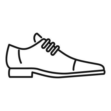 Klasik deri ayakkabının bu minimal simgesi erkek modası ve tarzı sergilemek için mükemmel.