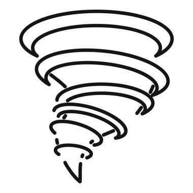 Kuvvetli rüzgarlarla dönen ve yok eden büyük güçlü kasırga doğal bir felakete neden oluyor.