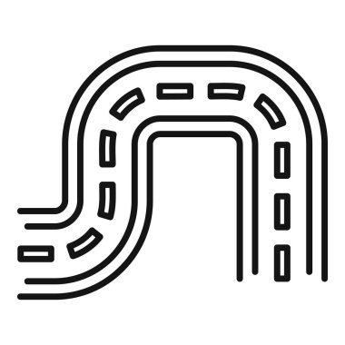 Dönüş yolu döndürme simgesi, özet biçimi