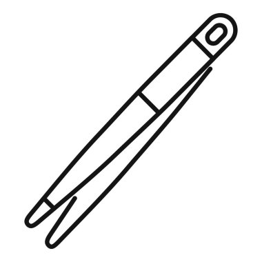 Bu basit cımbız simgesi kaşları koparmak ya da tasarımlarınızdaki küçük nesneleri tutmak için mükemmeldir