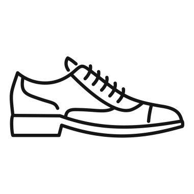 Klasik deri şık erkek resmi ayakkabı. Bağcıklı, taslak stili.