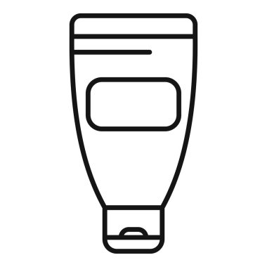 Marka modellemesi için boş etiketli basit bir kozmetik tüp tasarımı