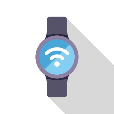Akıllı saat, takılabilir aygıtın bağlı olduğunu gösteren bir kablosuz bağlantı sembolü görüntülüyor