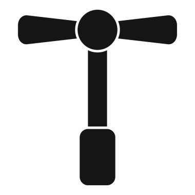 İki lambalı klasik sokak lambası, geceyi aydınlatıyor.