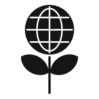 Bu vektör simgesi küresel büyüme kavramını temsil eder