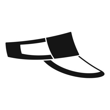 Siyah güneşlik şablonu markalaşma için moda biçimini sunar