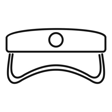 Bu siyah ve beyaz vektör illüstrasyonu geleneksel bir Alman şapkasını tasvir ediyor. Genellikle Ekim Festivali kutlamalarında takılıyor.