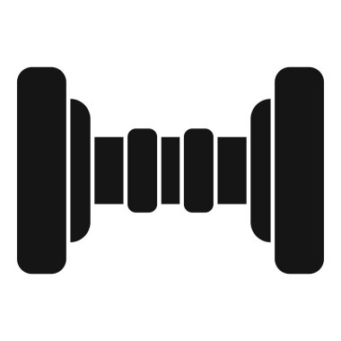 Bu basit simge, kişisel kentsel hareketlilikteki yeniliği sembolize eden modern bir tek tekerlekli bisiklet tekerleğini temsil ediyor.