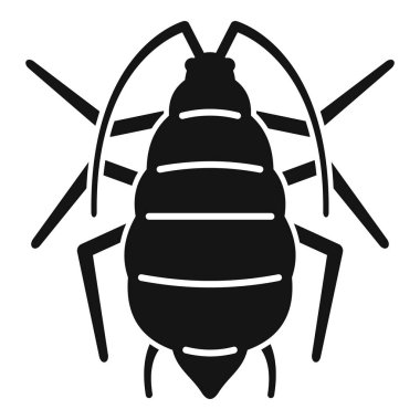 Uzun bacaklı, çizgili bir böceğin siyah beyaz silueti.