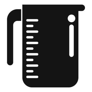 Bir ölçü kabının bu vektör çizimi yemek pişirme, pişirme ve ölçüm malzemeleriyle ilgili projeler için mükemmeldir.