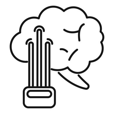 Tıbbi veya bilimsel amaçlar için insan beynine sinyal gönderen beyin uyarma cihazı