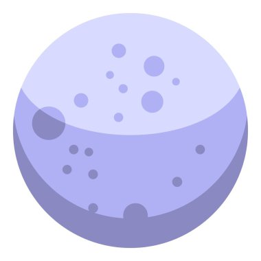 Karikatür uydusu meteor çarpmasından kaynaklanan bir sürü krater gösteriyor.