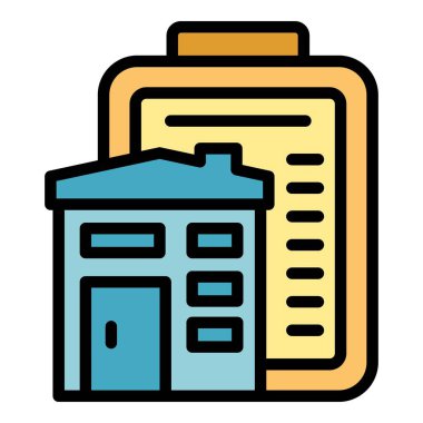 Emlakçı özelliklerini listelemek için panoda bir kontrol listesi kullanıyor