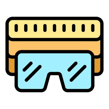 Sanal gerçeklik deneyimini temsil eden VR gözlük cihazı, dijital etkileşime olanak sağlıyor