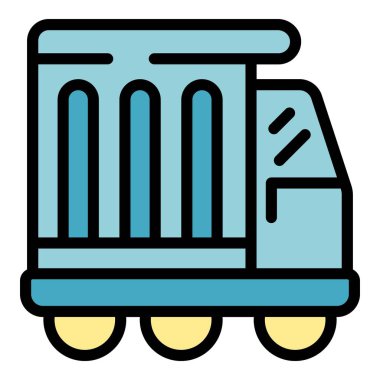 Zırhlı araç, değerli eşyaların güvenli bir şekilde taşınmasını sağlıyor, güvenliği, korumayı ve lojistiği simgeliyor.