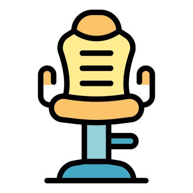 Geliştirilmiş çalışma alanı ergonomisi için ayarlanabilir yükseklik ve dönen taban içeren rahat ofis koltuğu