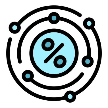 Küresel faiz oranı artışı kavramı küresel ağa bağlanan yüzde işaretiyle göstermektedir