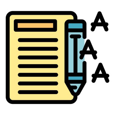 İçerik oluşturma süreci bir kağıt ve harfler üzerine bir kalem yazma ile görünür