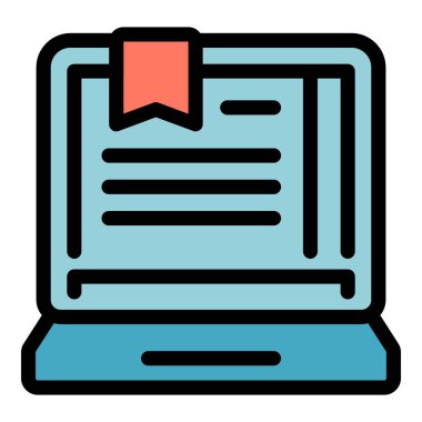 Yer imli bir web sayfasını gösteren dizüstü bilgisayar, verimli web taraması ve bilgi yönetimini sembolize ediyor