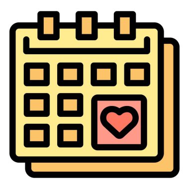 Takvim, önemli bir aşk olayının işaretlendiği özel bir tarihi gösteriyor.