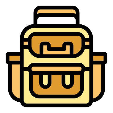 Bu yürüyüş sırt çantası simgesi açık hava macerası ve keşfi ruhunu temsil ediyor.