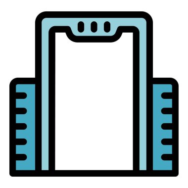 Metal detektör kapısı elektromanyetik alan kullanarak silah, bomba ya da taşınan diğer metal nesneleri tespit eder.