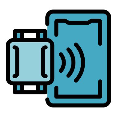 Akıllı kart, güvenli bir temassız ödeme yapmak için bir satış terminali ile iletişim kuruyor.