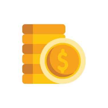 Parlak altın madeni paralar yığını artıyor ve bu da başarılı bir finansal yatırım portföyü kavramını ortaya koyuyor.