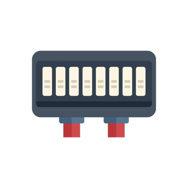 Elektrik sigorta kutusu kabloları bağlar cihazlara güç sağlar, aşırı akım koruma kavramı