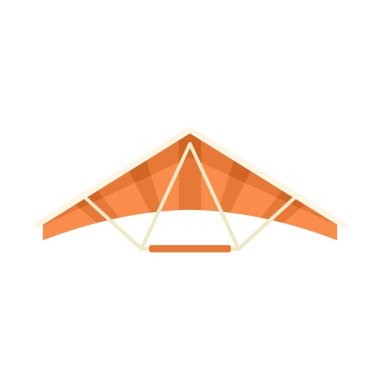 Sağlam bir çerçeveye ve canlandırıcı uçuşlar için tasarlanmış canlı turuncu kanatlara sahip planör ekipmanları.