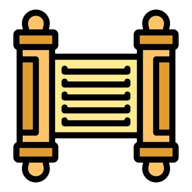 Tarihi olaylar, bildiriler veya önemli belgeler yazmak için kullanılan ahşap saplı antik kağıt parşömenleri