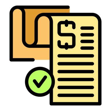 Mali rapor, mali başarıyı simgeleyen bir onay işareti simgesi ile onaylanıyor