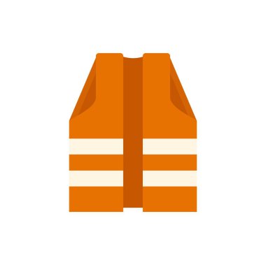 Turuncu güvenlik yeleği inşaat işçileri için yüksek görüş mesafesi sağlıyor ve işyeri güvenliğini artırıyor