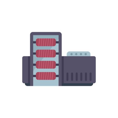 Sosis tüttürme makinesi et ürünleri işliyor, gıda üretim hattı endüstriyel ekipmanlar