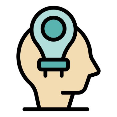 Bu basit simge, iş projeleri için yeni fikirler edinme, çözümler bulma ve sorunları çözme kavramını temsil etmektedir.