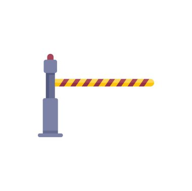 Otomatik bariyer kapısı kapanıyor, güvenli bölgeye erişimi engelliyor