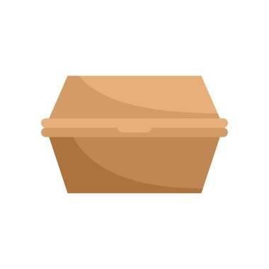 Çevre dostu karton konteynır yemek siparişi vermek için idealdir.