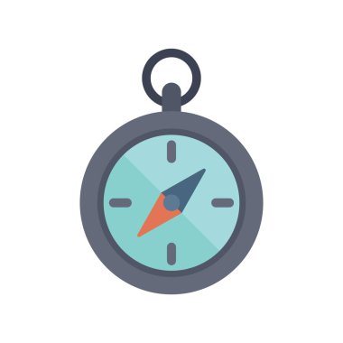 Kuzeyi gösteren basit pusula simgesi, doğru yolu gösteriyor