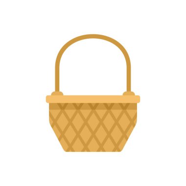 Bu boş sepet piknik için doldurulmayı bekliyor ya da marketten erzak taşımak için.