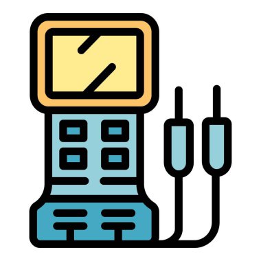 Sondalarla dijital çokölçer elektriği ölçüyor