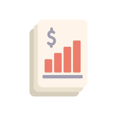 Belge artan kar marjını ve dolar işaretini gösteriyor.