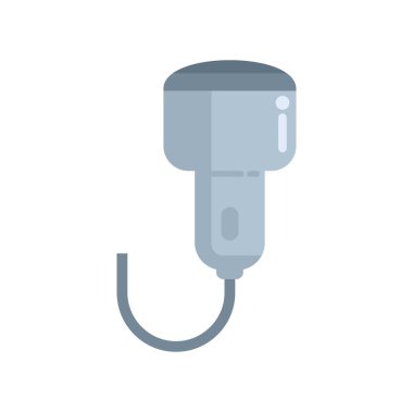 Sonografi için ultrason makinesi tarama cihazı gösteren tıbbi ekipmanlar.